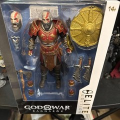 McFarlane Elite Edition #14 God of War RAGNAROK Kratos Action Figure IN HAND