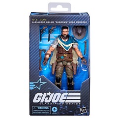 GI Joe Classified Series 6″ 200 Alejandro Balam Sundown Luna Mendoza 260601