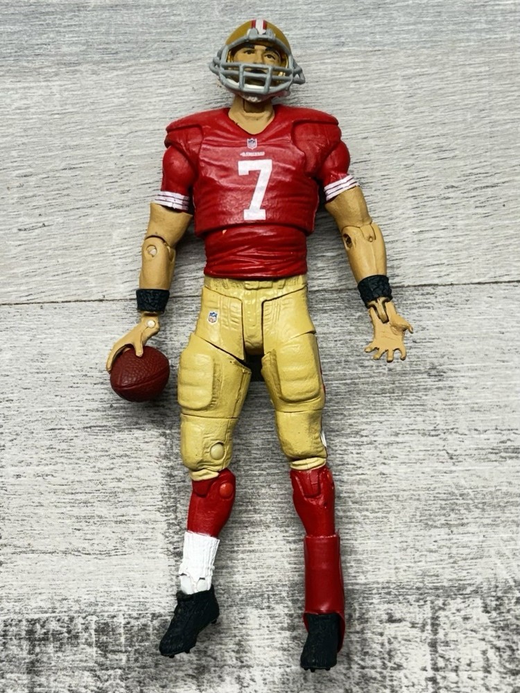 McFarland Playmakers NFL San Francisco 49ers 4″ #7 Colin Kaepernick Figure
