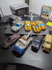 Transformers Assorted Movie Toy Lot Some Incomplete Figures