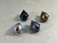 Mythic Legions Armored Head Helmet Lot Gold Black Gunmetal Silver Parts Knight 1