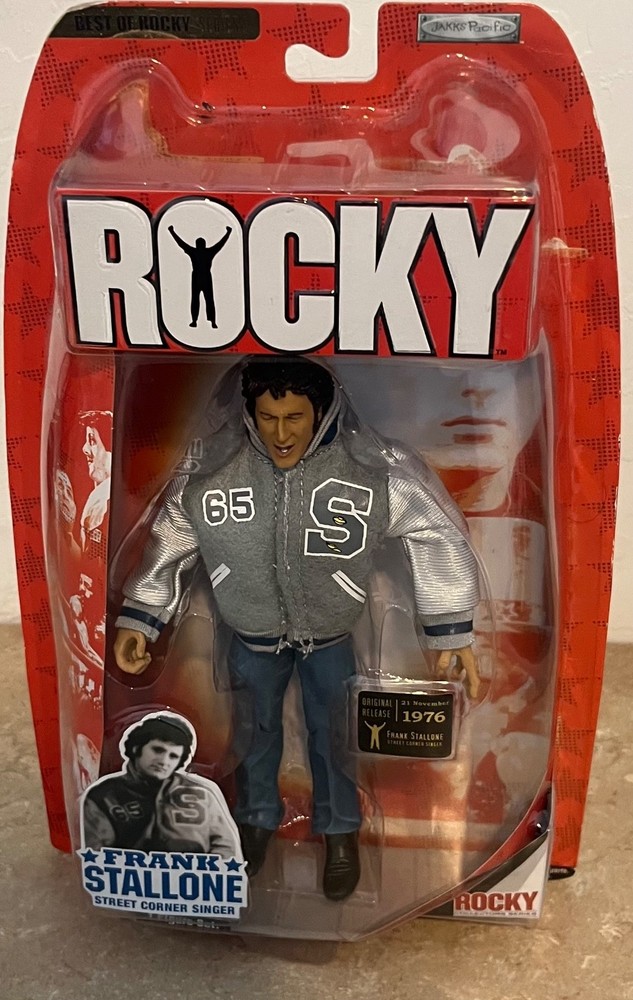 Rocky Frank Stallone Street Corner Singer Figure Jakks Pacific 2007
