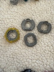 Bay Blades Lot Plus Parts Variety Accessories Rare Metal Pulls Spriggan Requiem