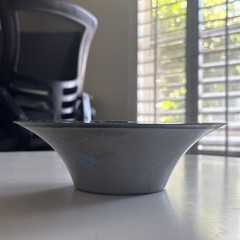 Custom Fingerboard Bubble Spine Ramp With Resin Bottom. Smoothest Transition