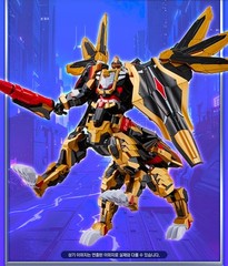 Metal Cardbot W Season 3 NIGHTGRIFFON Transformer Robot Night Griffon Korea Toy
