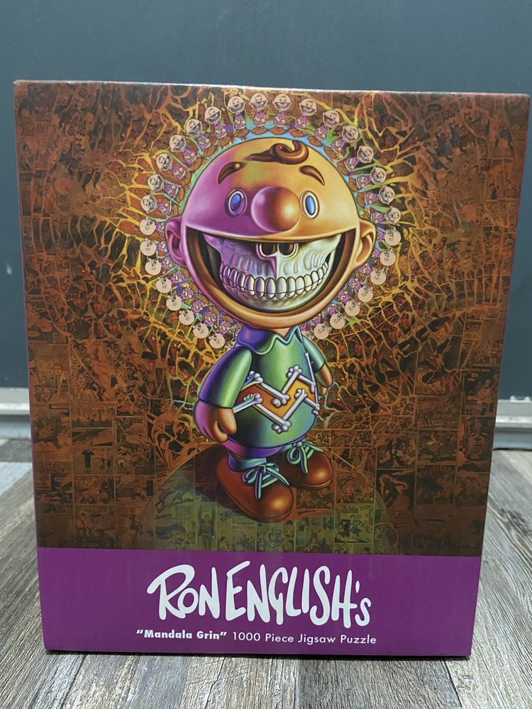 Ron English Mandala Grin 1000 Piece Jigsaw Puzzle Charlie Brown Peanuts