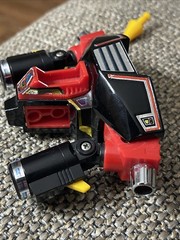 Diaclone Battle Buffalo Incomplete 1982 Takara For Parts Only As Shown