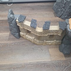 Schleich Dragon Castle Fortress 42102 Set Blue Dragon Knights Boulders Wall