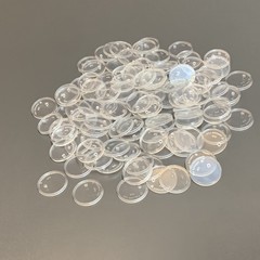 50Pcs Clear Display Stand Base for 6″ DC MOTU Action Figures Model 32mm