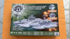 Toys R Us True Heroes Aircraft Carrier & Battleship New In Box 2013