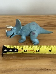Toy Story 3 Trixie The Dinosaur 4″ PVC Figure Blue Triceratops Disney Pixar