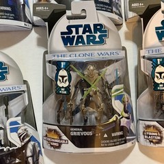 Lot Of 8 Star Wars The Clone Wars Action Figures Numbers 1-8