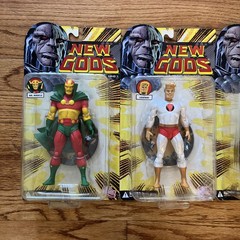 New Gods Action Figure Lot of (4) by DC Direct Mr. Miracle Kalibak New MIB