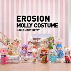 POP MART x Erosion Molly Costume Series – New Choose style blind box cute weird
