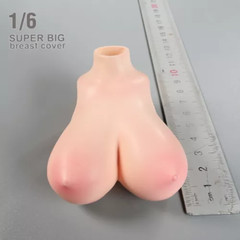 1/6 Female E-H Big Huge Breast Cover Replacement Model For12”PH TBL Figure Body