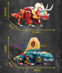 Miniforce Dinoid Warrior Dino Emperor 5-Intergation Dinosaur Robot Deluxe Toy