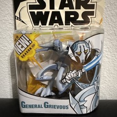 STAR WARS Cartoon Network General Grievous Clone Wars Animated Figure