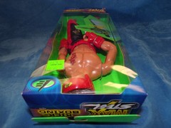 Max Steel classic 12” figure N-Tek Kick-Boxing 2001 Extreme Sports Mattel NIFSB