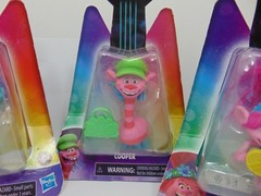 Lot of 4, DreamWorks Troll Figures 1 World Tour Diamond