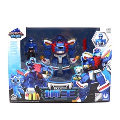 Mini Force Animal Tron LION Volt Ranger Figure Beast Transform Robot Toy