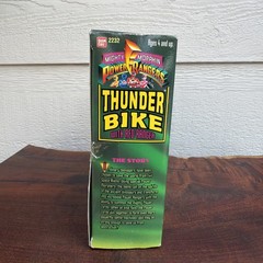 Vintage Power Rangers THUNDER BIKE w/ RED RANGER 1994 Bandai – Box Damage NOS