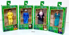 The Golden Girls Doll 7″ inch Set of 4 Figures Dorothy Rose Blanche Sophia NECA