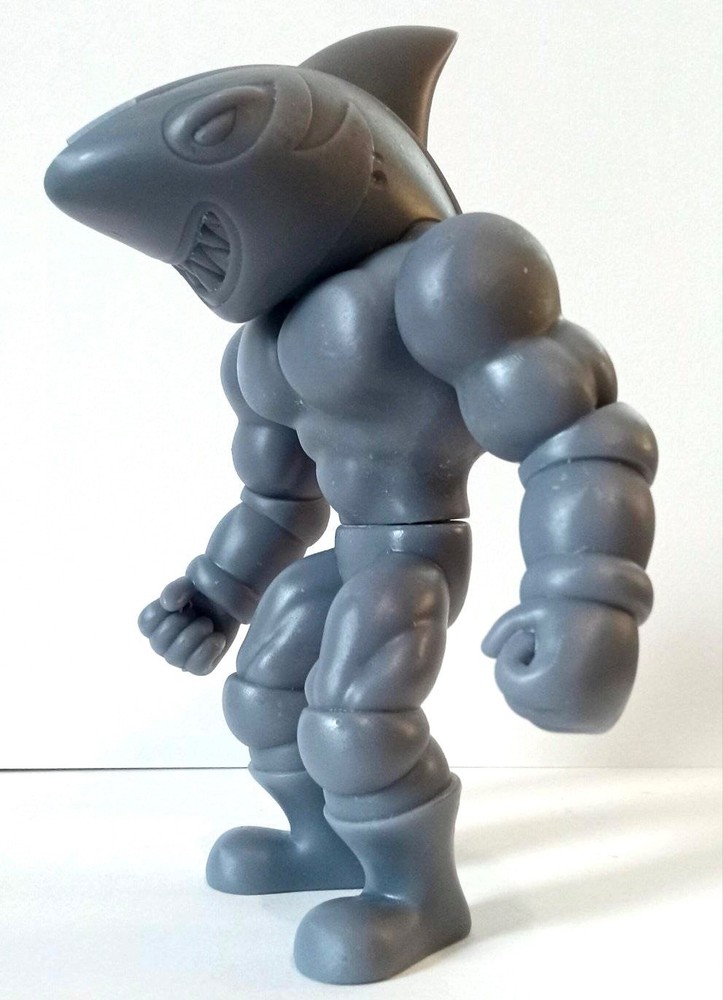LUCHA SHARK Galaxxor 5.5 in MOTU street glyos masters of the universe TEST SHOT
