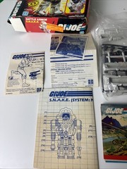 1984 GI JOE Funskool S.N.A.K.E. Sealed Armor Contents Open Box Rare