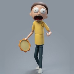 HIPLAY Fondjoy Morty Smith / Rick Sanchez 1/12 Scale Action Figure