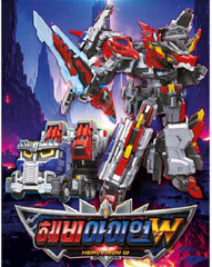 2025 NEW Metal Cardbot W Heavy Iron W Transforming Robot Figure Truck /KOREA