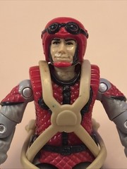Crazylegs V1 G.I. Joe 1987 Hasbro Vintage Action Figure w/ Parachute