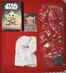Pop Mart Star Wars Grogu Tiny But Mighty Open Blind Box Grogu Force Push Figure