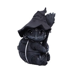 Nemesis Now Shellial Cult Cutie Turtle Figurine, Resin, Black, Cast in the Fines