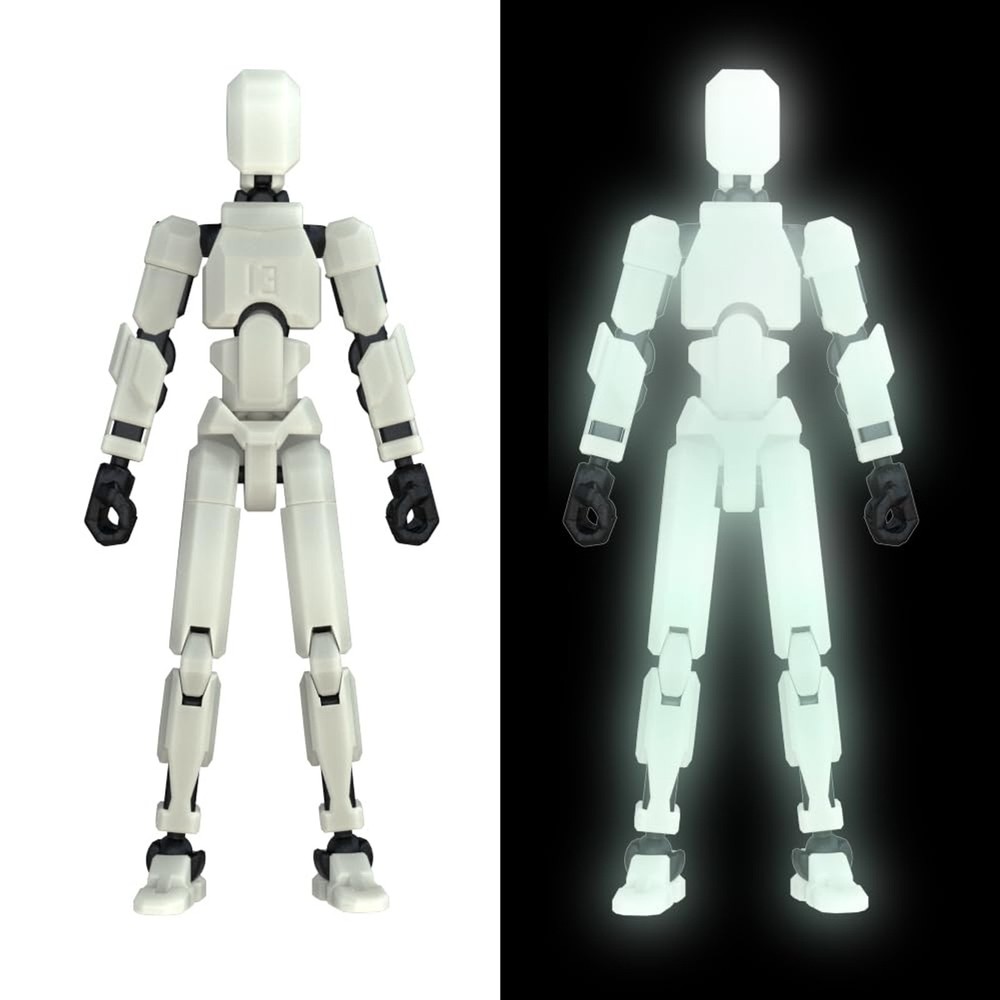 MerryXD T13 3D Action Figure,Assembly Completed Dummy Nova Titan Lucky 13 Action