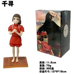 11Cm/13Cm Classics Japanese Anime Spirited Away Figure Ogino Chihiro No Face Man