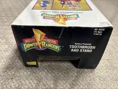 + Janex 1994 Power Rangers Battery Powered Toothbrush and Stand NIB 64220