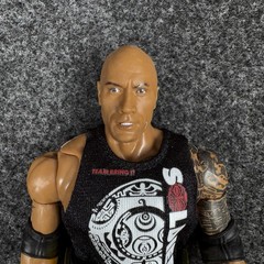 WWE Ultimate Edition The Rock Series 10 Mattel Wrestling Figure Loose Elite