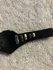 Mattel WWE United States Championship Champion Title Belt Black Strap WORN PAINT
