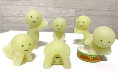 Smiski Glow-in-the-Dark Figure Series 2 Complete Set of 6 Discontinued Japan