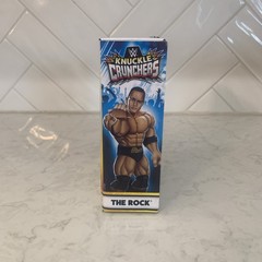 WWE Knuckle Crunchers The Rock (Dwayne Johnson) Mattel Action Figure *RARE*