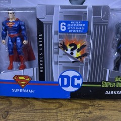 Spin Master DC Heroes Unite Superman Super Villains Darkseid 2 Pack 1st Edition