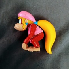 World Of Nintendo Dixie Kong Figure 2.5” Figure Donkey Kong Jakks Pacific