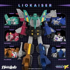 Limited Edition Haslab Transformers AUTOBOT Legacy LioKaiser 6 Voyager Combiner
