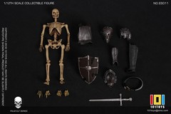 101TOYS ES011 PALM ELF SERIES- 1/12 Skeleton Medieval Knight B 6″ ACTION FIGURE