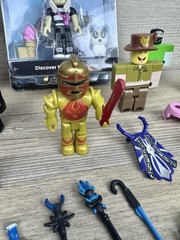 ROBLOX lot with accessories (1) New in Package with Virtual Item Code