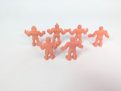 80’s M.U.S.C.L.E. Men Kinnikuman Flesh Color 2″ Bermuda Lot Of 6 Godofon Eric