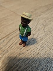 Vintage Little Rascals Stymie Figure Black Boy in Hat Character PVC Hard to Find