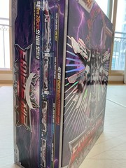 Metal Cardbot W Tyrant Zero Action Figure Shinkansen Train Transforming Toy