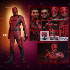 Hot Toys TMS154 Marvel Daredevil: Born Again Daredevil 1/6 Scale 12″ Figure
