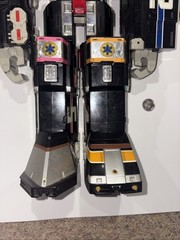 Power Rangers Light Speed Rescue Deluxe Supertrain Megazord Near Complete